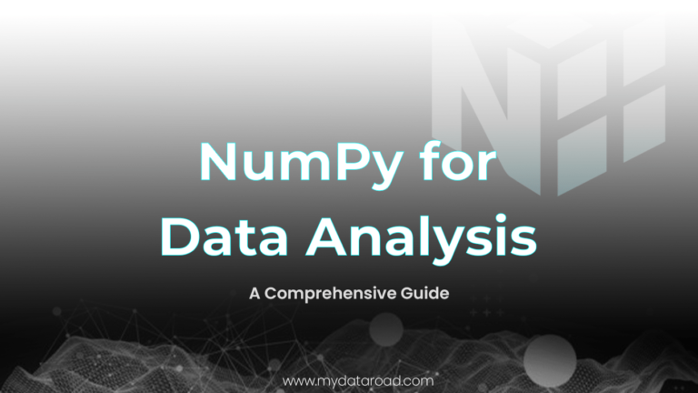 NumPy for Data Analysis-my data road